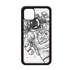 Universo Alienígena Monstro Astronauta para iPhone 11 Pro Max Capa para Apple Mobile Case