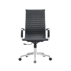 Cadeira Esteirinha Presidente Giratória Estofada com Rodízios Espresso Móveis Preto