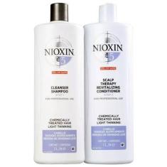 Kit Nioxin Hair System 5 Shampoo 1L E Condicionador 1L