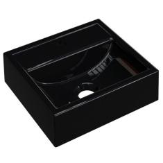 Cuba Pia De Apoio Para Banheiro Quadrada Kuad 32 C08 Preto - Mpozenato