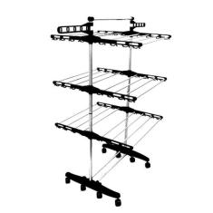 Varal Portátil Retrátil Para Secar Roupas Alumínio 3 Andares - Varal S