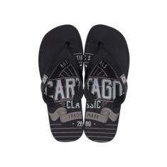 Chinelo Masculino Cartago Dakar Preto 40