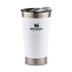 Stanley - Copo Térmico para Cerveja, 473ml, com Tampa, para Bebidas Quentes ou Frias, Polar