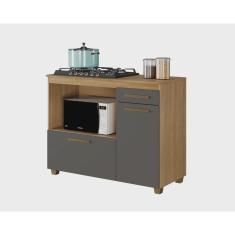 Balcão para Cooktop Cronos 5 Bocas Arte Móveis