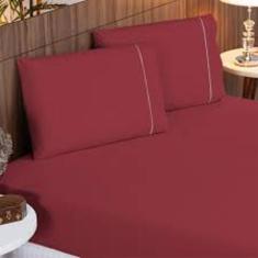 Jogo de Lençol Casal Queen 4 Peças 400 Fios Aveludado - Gaby enxovais,