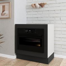 Balcão Forno de Embutir sem Tampo com Rodapé Ipanema CabeCasa MadeiraO