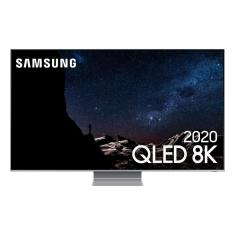 Samsung Smart TV 65'' QLED 8K 65Q800T, Processador com IA, Borda Infinita, Alexa built in, Som em Movimento, Modo Ambiente 3.0