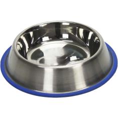 Comedouro Inox Chalesco Duramax com Silicone - 470 mL