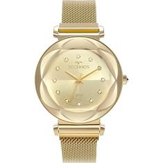 Relógio Technos Feminino Crystal Dourado - 2035MRZ/4X