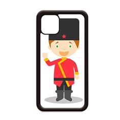 Capa de desenho da Rússia para iPhone 11 Pro Max para Apple Mobile Case Shell