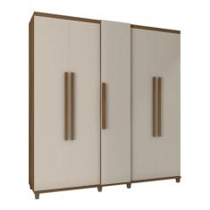 Roupeiro 5 Portas Arezzo Cinamomo Off White