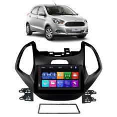  Kit Multimidia MP5 Ford Ka 2015 2016 2017 7 Pol TouchScreen Rádio - E