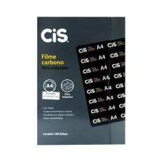 Carbono Filme Para Maquina Preto Cis 100 Folhas