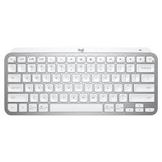 Teclado sem Fio Logitech MX Keys Mini - Padrão US - Bluetooth - Cinza - 920-010506
