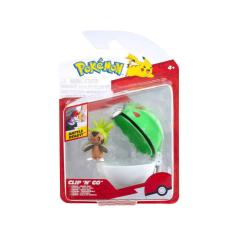 Boneco Chespin Com Friend Ball - Pokémon