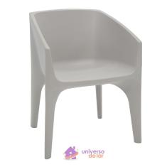 Poltrona Tramontina Paco Concreto Em Polietileno Tramontina