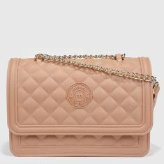 Bolsa Moleca Mini Bag Alça Corrente Matelassê Feminina-Feminino
