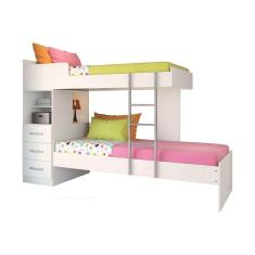 Beliche Multifuncional Havana Plus c/ 3 gavetas Branco - Santos Andirá