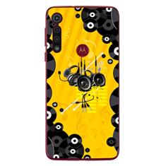 Capa Adesivo Skin354 Verso Para Motorola Moto G8 Play