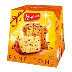 Mini Panettone Frutas Cristalizadas 80g c/24 - Bauducco