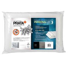 Travesseiro Fibrasca Personal Mix 3 com Controle de Altura  68x48 cm - Bege