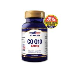 CoQ10 Coenzima Q10 100mg Vitgold 30 cápsulas