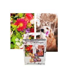 Kit 2 Quebra-Cabeças 24 Peças + Jogo Memória 5 Pares Idosos - Reidopen