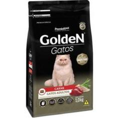 Ração Golden Gatos Adultos Sabor Carne 1kg - Premier