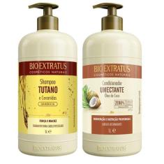 Shampoo Tutano + Condicionador Umectante 1L Bio Extratus