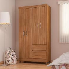 Guarda-Roupa Demóbile Lótus com 4 Portas e 2 Gavetas