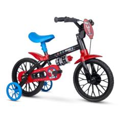 Bicicleta Infantil Aro 12 Mechanic com Rodinhas, Nathor