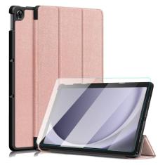 Capa Couro + Película Vidro Para Tablet Samsung A9+ 11 X210