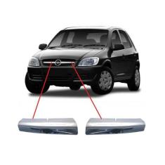 Aplique Cromado Grade Dianteira Chevrolet Celta 2000 à 2005 - Shekpart