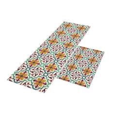 Tapete Passadeira de Cozinha Beauty 120x40 + Capacho 60x40 - Style Bra