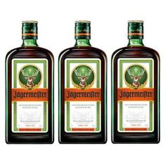 Licor Jagermeister 700ml 03 Unidades