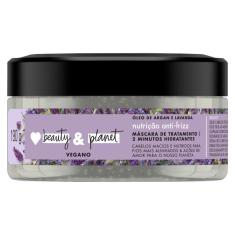 Máscara de Tratamento Love Beauty And Planet Óleo de Argan e Lavanda 190g