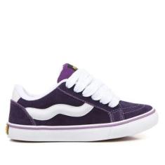 Tênis Feminino Mad Rats Bulky Classic 90 Roxo/branco-Feminino