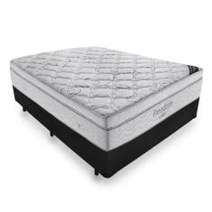 Cama Box Casal + Colchão De Molas Ensacadas - Ortobom - Freedom - 138x188x67cm