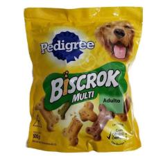 Biscoito Pedigree Biscrok Multi Para Cães Adultos - 500G E 1Kg
