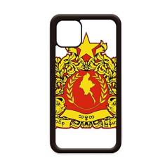 Capa Naypyidaw Burma National Emblema para iPhone 12 Pro Max para Apple Mini Mobile Case Shell