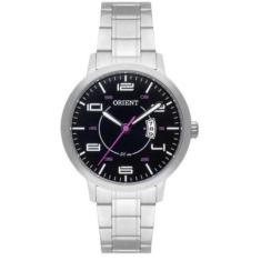 Relógio Orient Feminino Prateado Com Rosa Fbss1160 P2sx