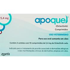 Zoetis Apoquel 5 4Mg 20Compr Para Cães