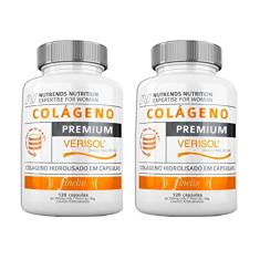 Kit 2x Colágeno Verisol Hidrolisado Premium 120 Cápsulas