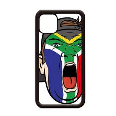 Capa de maquiagem facial bandeira da África do Sul para iPhone 11 Pro Max para Apple Mobile Case