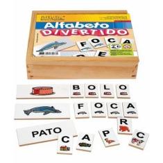 Alfabeto Divertido 60 Pecas Brinquedo Educativo