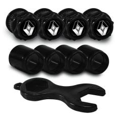 Bicos Capa de Válvula Preto Pneu Renault - DCAPS