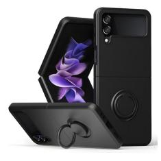 Capa Case De Silicone com suporte compatível com smartphone Galaxy Z F