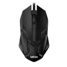 MOUSE USB 3 BOTOES 1000 DPI X-BLACK 1602 R8 LETRON