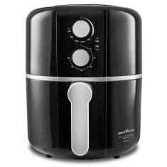 Fritadeira Air Fryer Britânia 4.5L Black Plus 1500W BFR13P, 220V