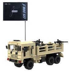 HUAA Technic Caminhão Militar Modelo Blocos de Construção Set Spee